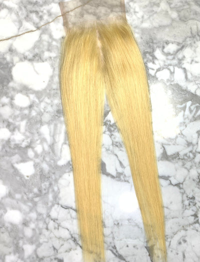 Argentine blonde closures & frontal