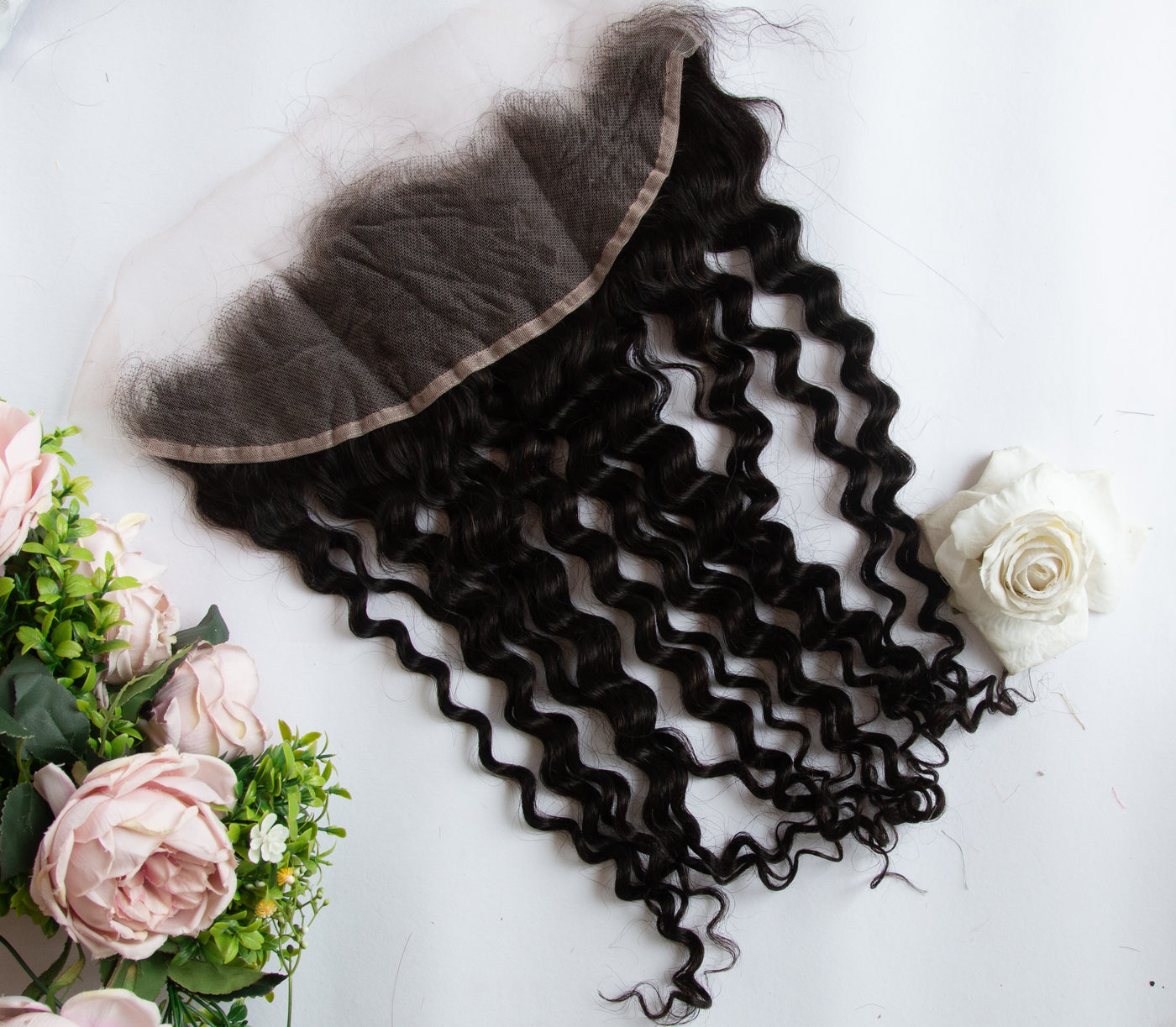 Peruvian curly closures & frontal