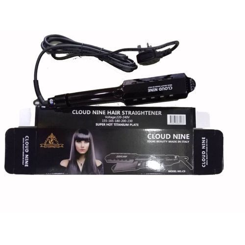 Titanium hair straightener